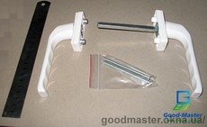 Двухсторонняя ручка на балконную дверь цена 110 грн